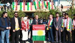 Nawroz Held a Carnival on Kurdistan Flag Day