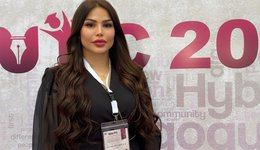 استاذة من جامعة نوروز تشارك في مؤتمر علمي