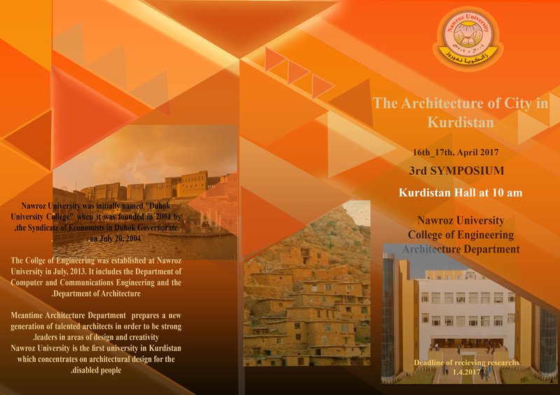 3rd symposium of arch