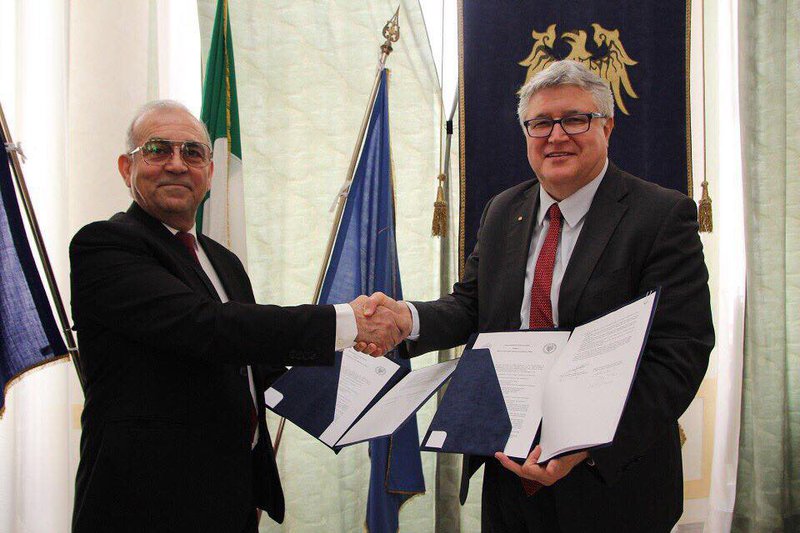 اتفاقية بين جامعة اوديني و نوروز