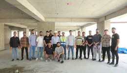 Nawroz University Engineering Students Explore Gulen Tower Project